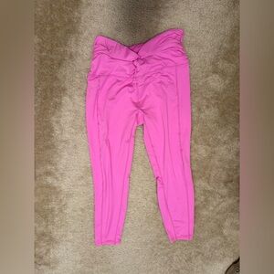 Vibrant Pink free people Leggings